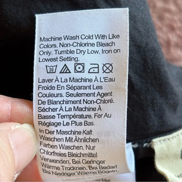 Madewell Seersucker Cut Out Back Dress- Size Large - Picture 10 of 16